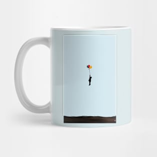 Kid and balloons Mug